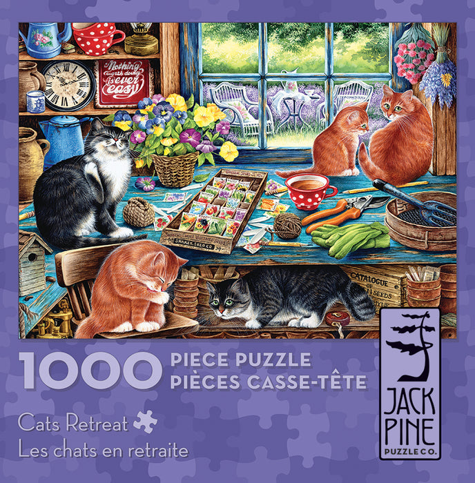 Cats Retreat | 1000 Piece | Jack Pine