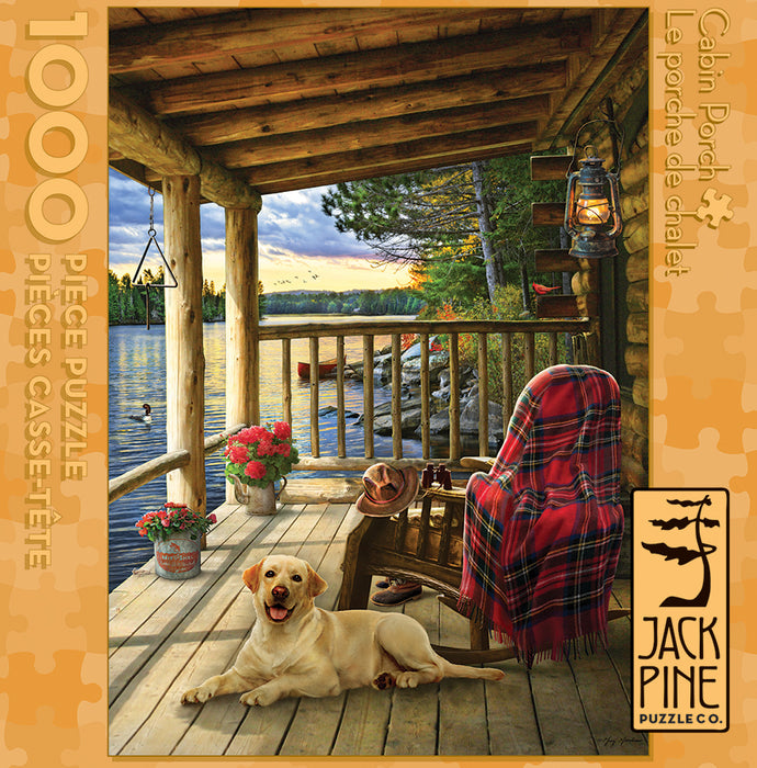 Cabin Porch | 1000 Piece | Jack Pine