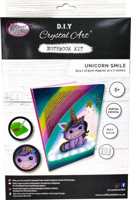 CA Notebook Kit: Unicorn Smile