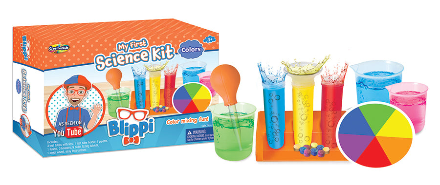 Blippi My First Science Kit: Colors