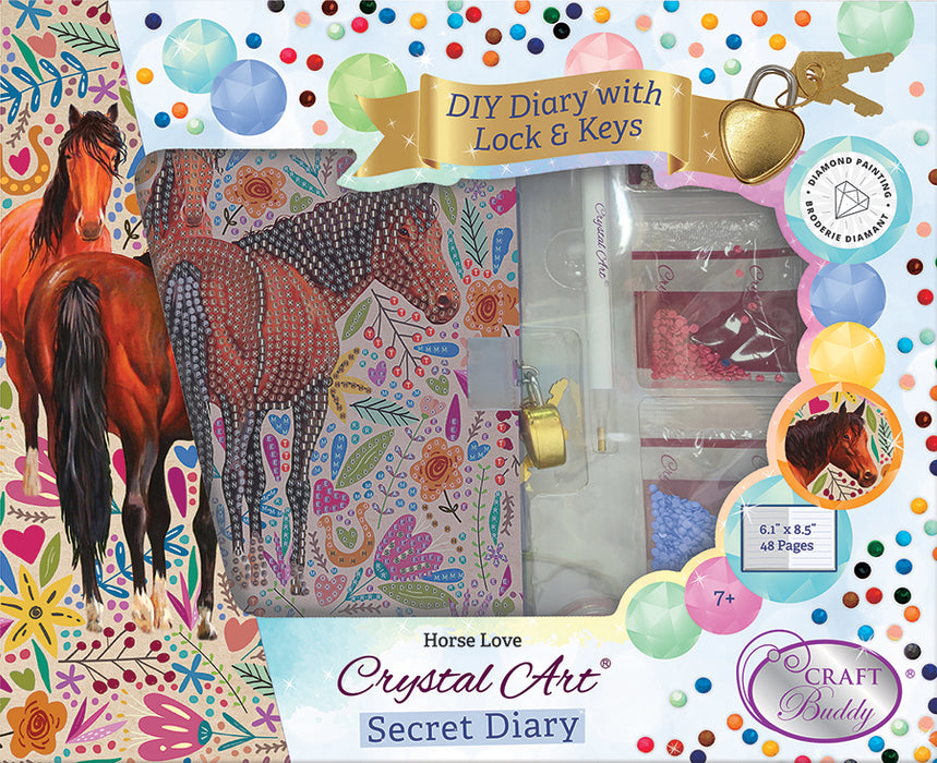 CA Secret Diary Kit: Horse Love