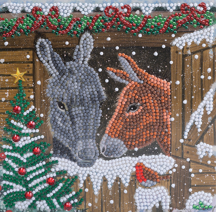 CA Card Kit: Winter Donkeys