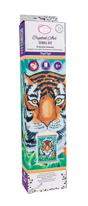 CA Scroll Kit: Regal Tiger