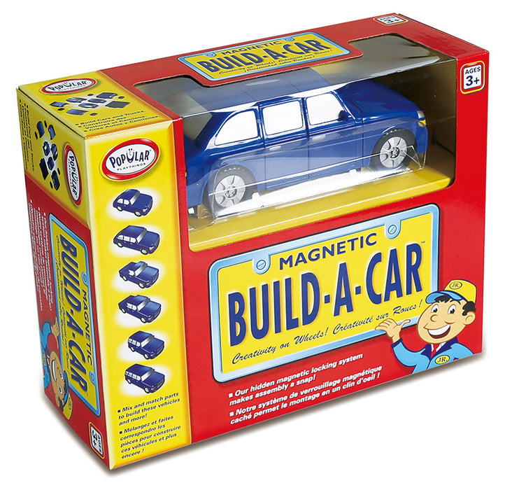 Magnetic Build-A-Car (Bilingual)