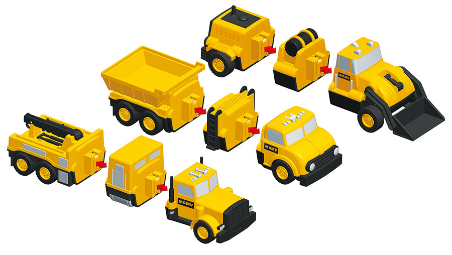 Mix or Match Vehicles Construction (Bilingual)