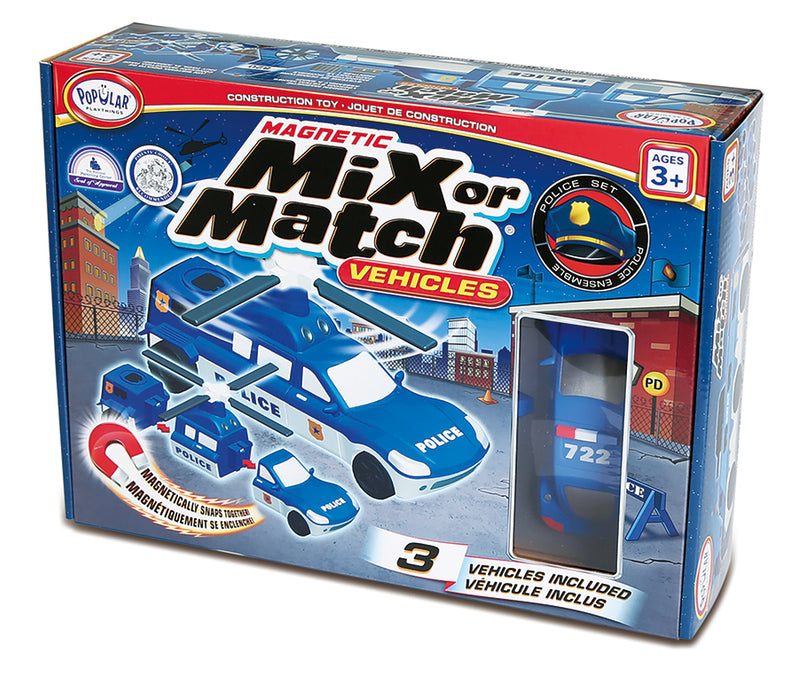 Mix or Match Vehicles Police (Bilingual)