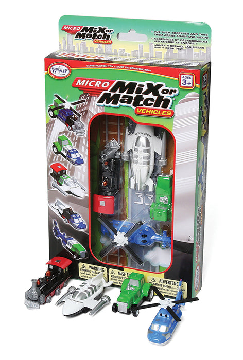 MICRO Mix or Match Vehicles 4 (Bilingual)