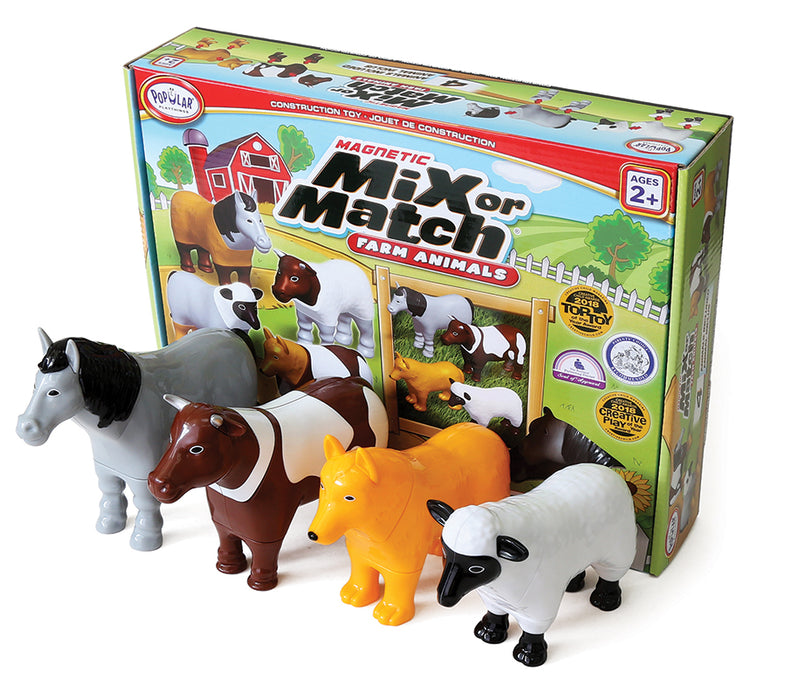 Mix or Match Farm Animals (Bilingual)