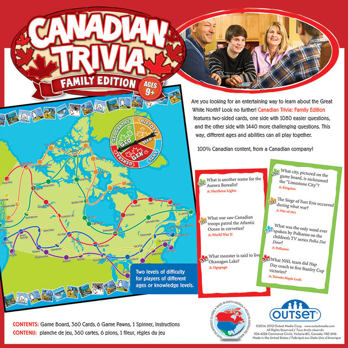 Canadian Trivia: Family Edition