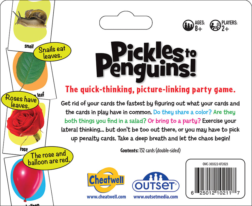 Pickles to Penguins! Travel Game