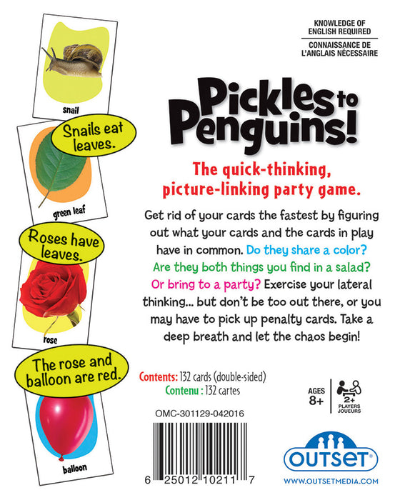 Pickles to Penguins! Travel Game