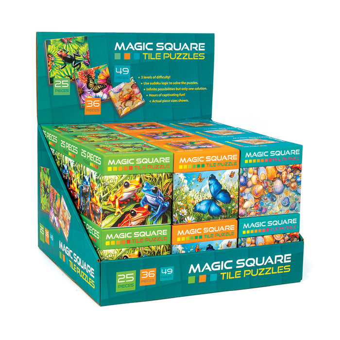 Magic Square Puzzle Display Only (Puzzles sold separately)
