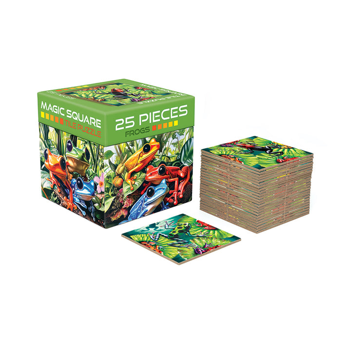 Magic Square Puzzle: Frogs (25pc)