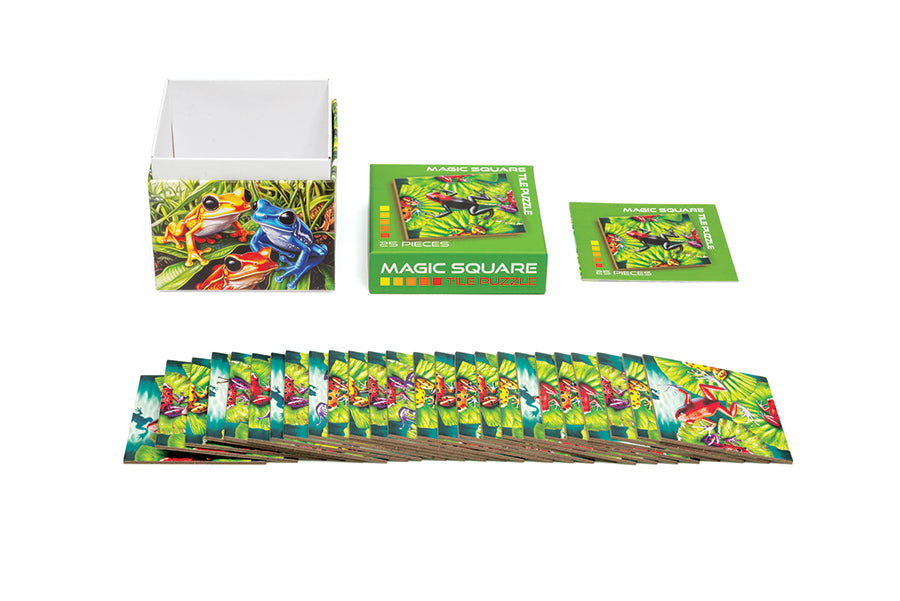 Magic Square Puzzle: Frogs (25pc)