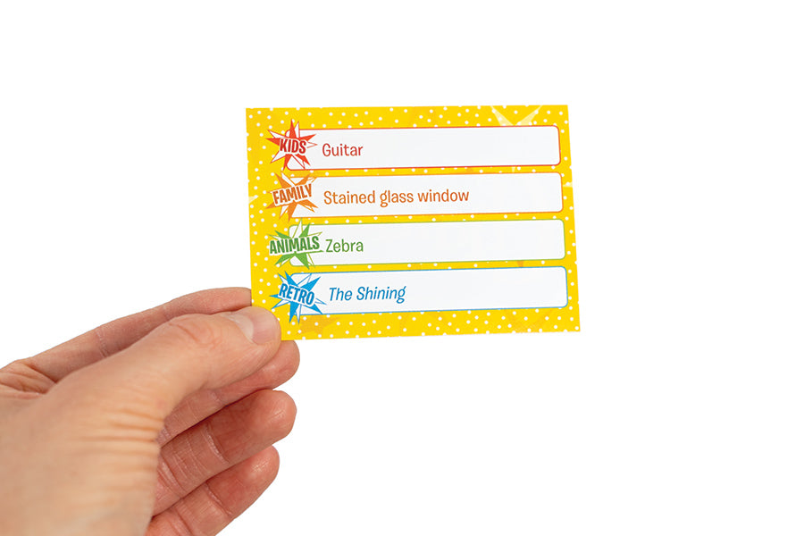 Family Charades (Retro Design)