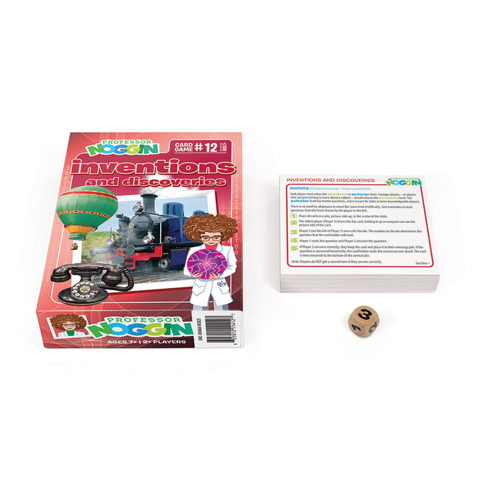 Prof. Noggin Inventions and Discoveries