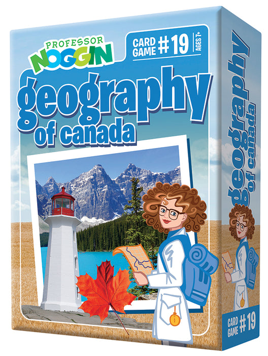 Professeur Noggin Géographie du Canada