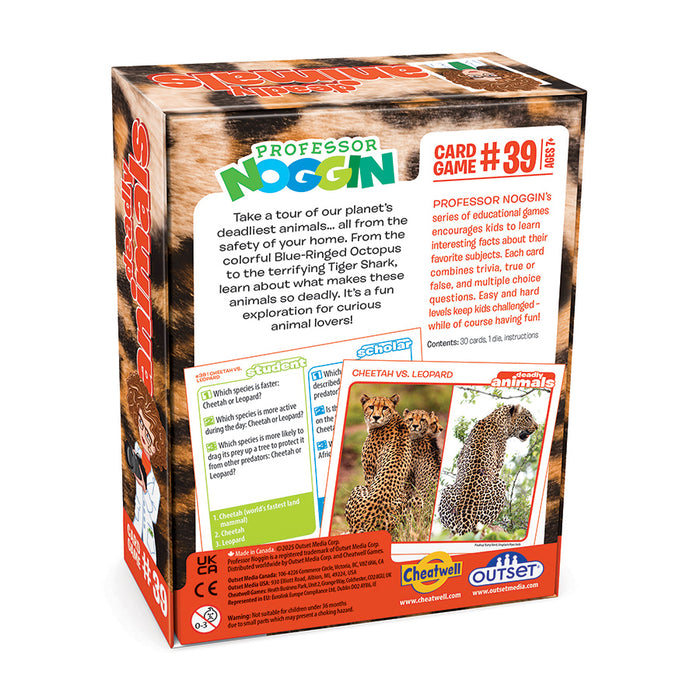 Prof. Noggin Deadly Animals