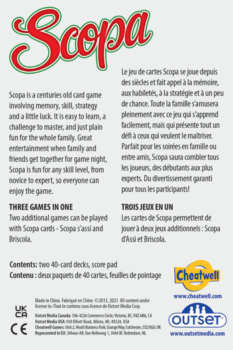 Scopa (Bilingual)