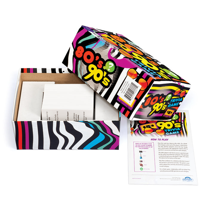 Jeu-questionnaire des années 80 et 90