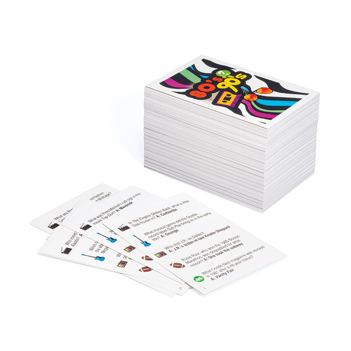 Jeu-questionnaire des années 80 et 90