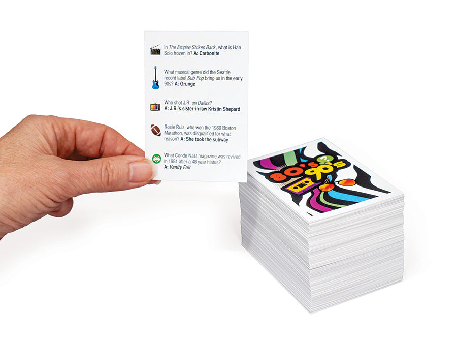 Jeu-questionnaire des années 80 et 90