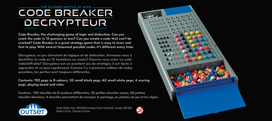 Code Breaker Zed Code Breaker — Outset Media