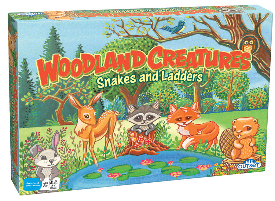 Woodland Creatures Snakes and Ladders — Outset Media