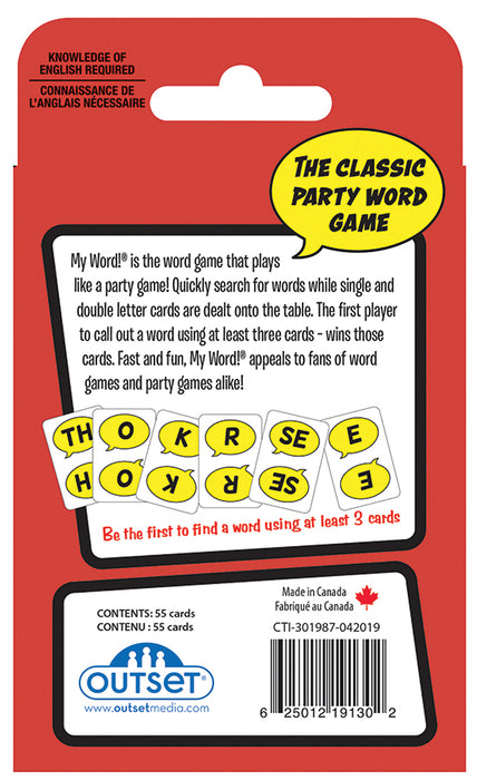 My Word! Card Game