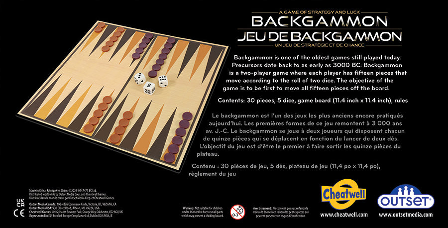 Backgammon (Plastic)