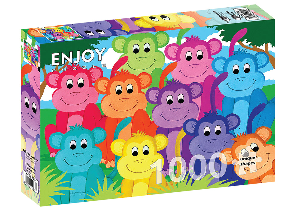 Rainbow Monkeys | 1000 Piece