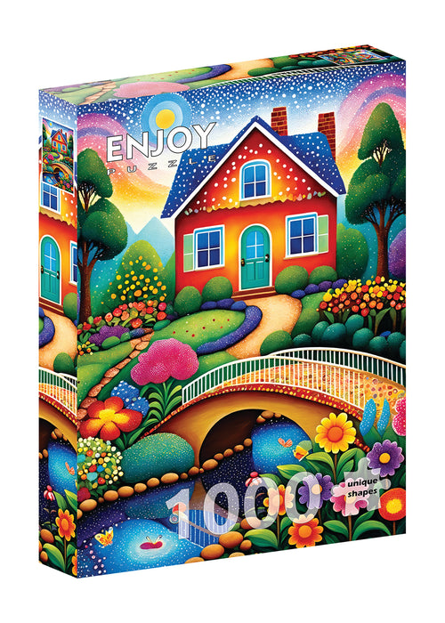 House of Colors | 1000 Piece | AI Assistance