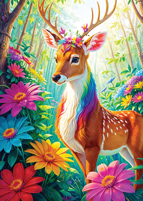 Magical Deer | 1000 Piece | AI Assistance