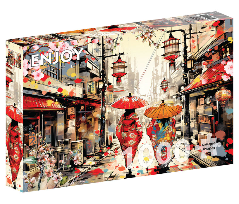 Tokyo Stroll | 1000 Piece | AI Assistance