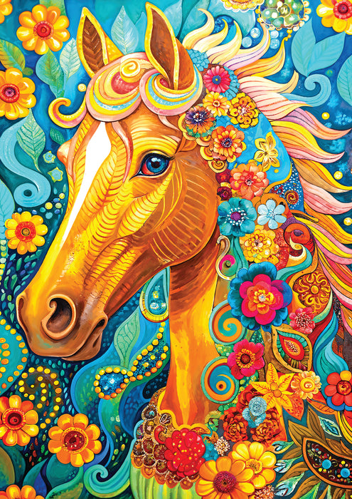 Blooming Mane | 1000 Piece | AI Assistance