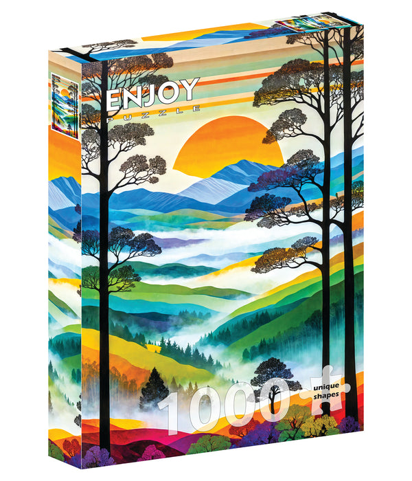 Hilltops Breeze | 1000 Piece | AI Assistance