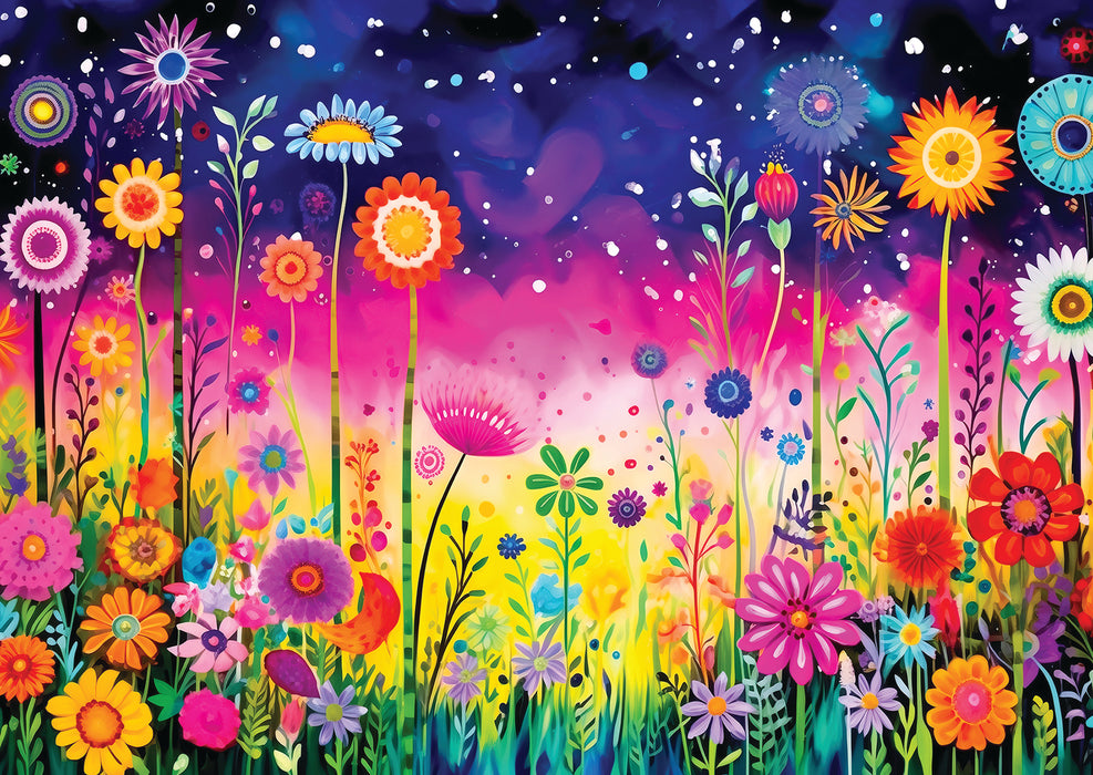 Petal Serenade | 1000 Piece | AI Assistance