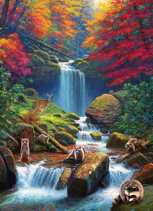 Mystic Falls in Autumn   | 1000 Piece