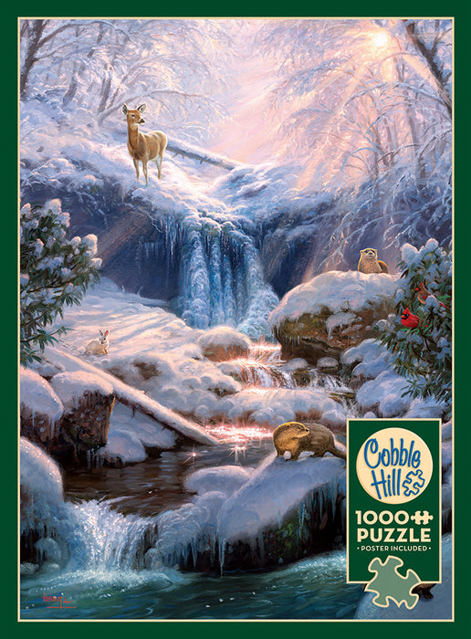 Mystic Falls in Winter   | 1000 Piece