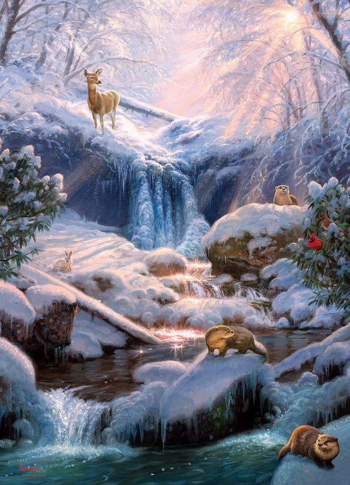 Mystic Falls in Winter   | 1000 Piece