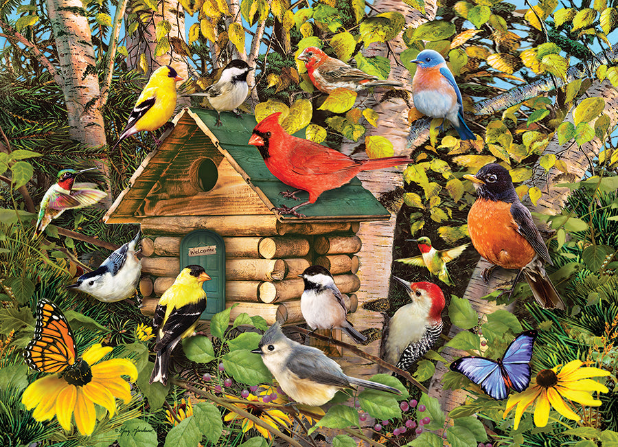 cabane à oiseaux | 1000 pièces