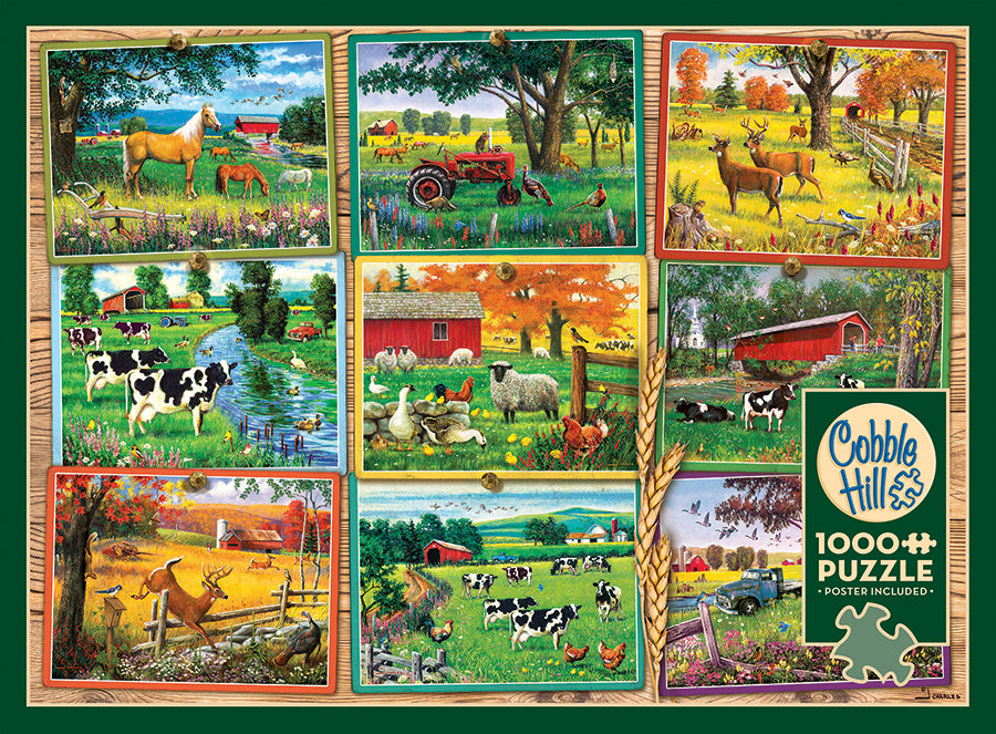 Postcards from the Farm  | 1000 Piece
