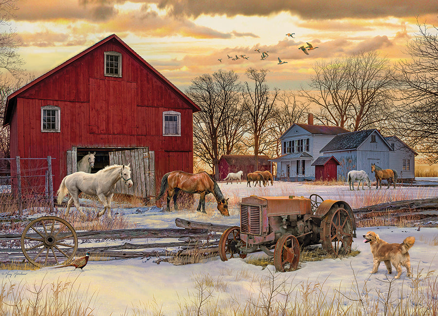 Winter on the Farm  | 1000 Piece
