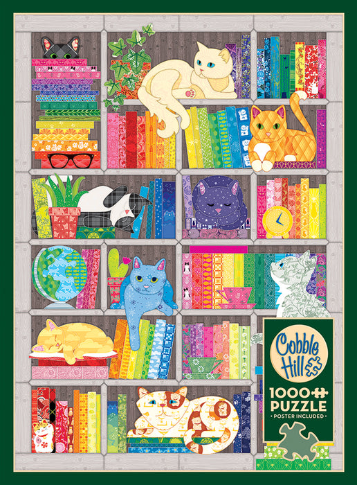 Rainbow Cat Quilt  | 1000 Piece
