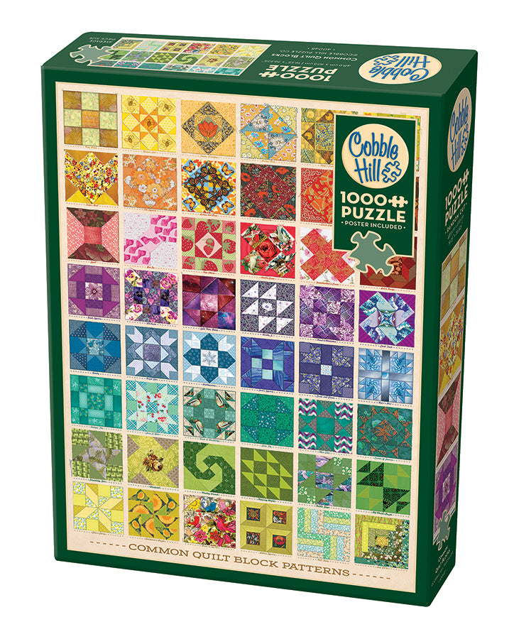 Common Quilt Blocks | 1000 Piece — Outset Media