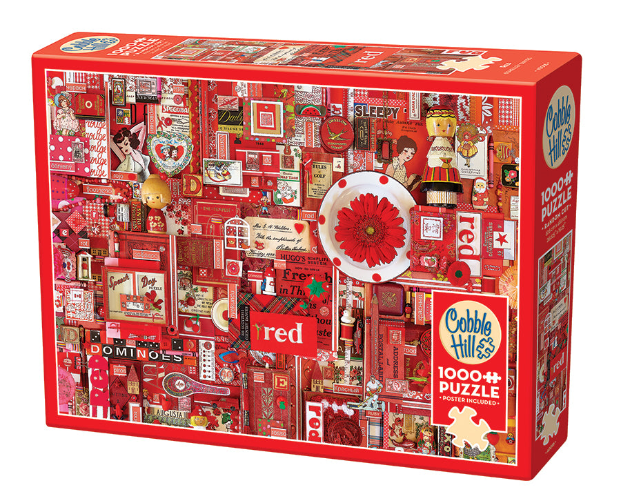 Red | 1000 Piece — Outset Media