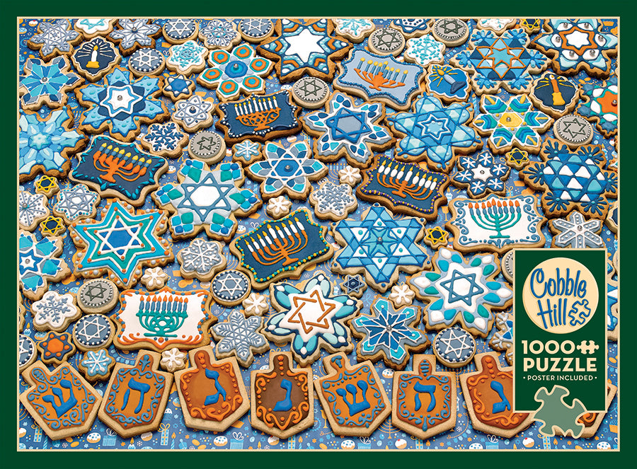 Hanukkah Cookies  | 1000 Piece