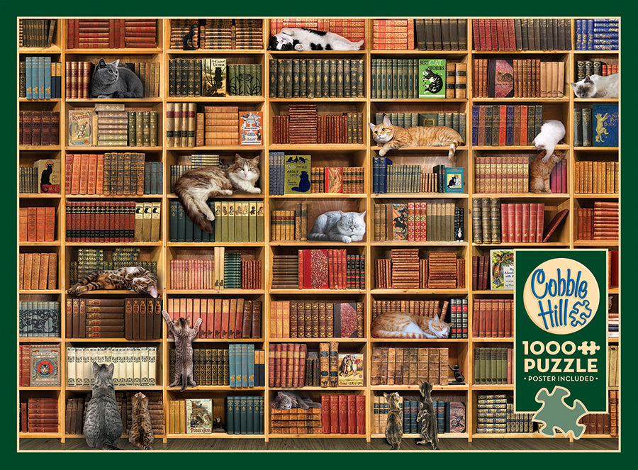 La bibliothèque des chats | 1000 pièces