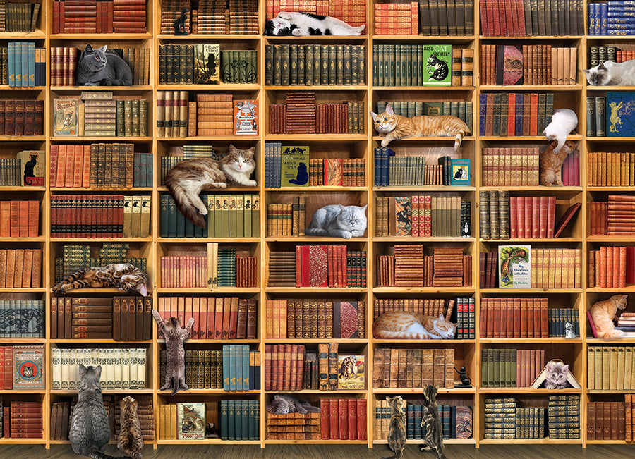 La bibliothèque des chats | 1000 pièces