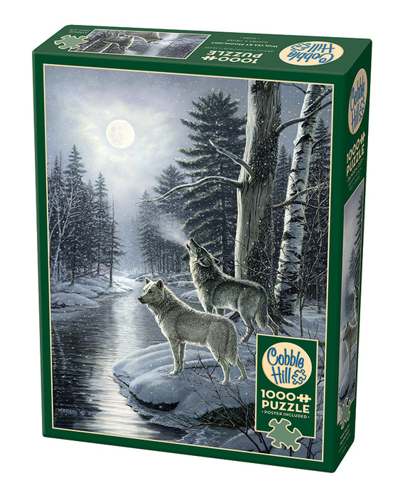 Wolves by Moonlight  | 1000 Piece